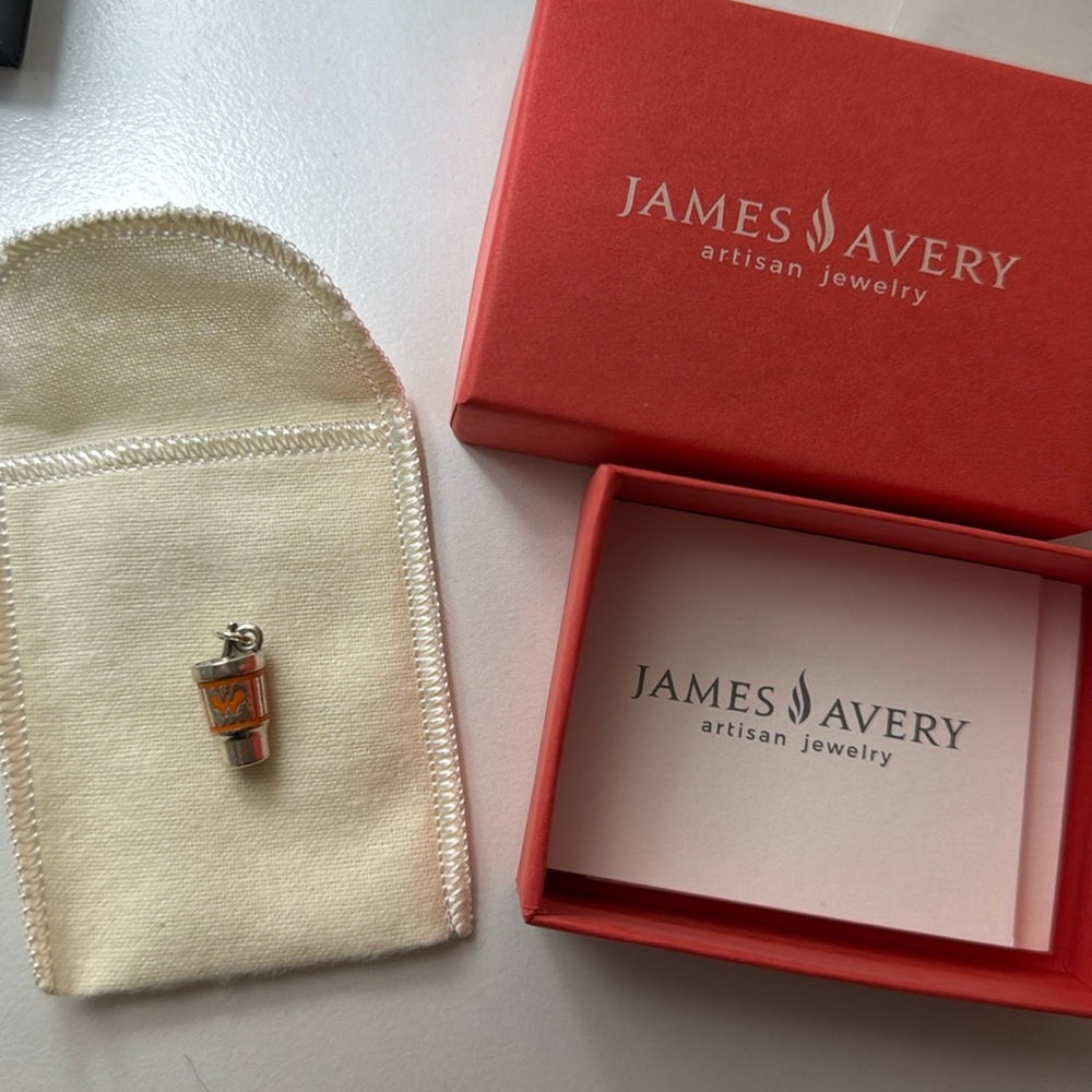 James Avery Whataburger cup charm